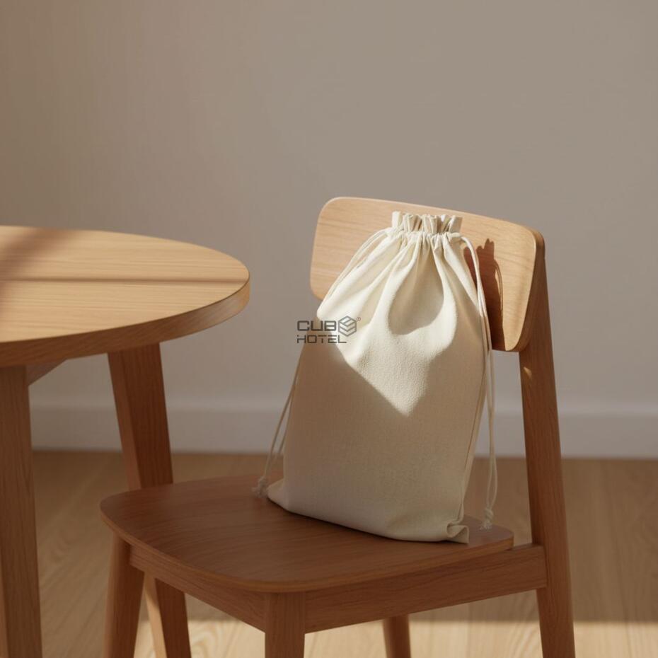 Bolsa para Secador de Pelo Algodón 40x30cm